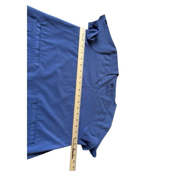 NWOT Figs Limited Edition Big Sky Fion Scrub Set Size S Blue Blue Joggers & Top - Picture 8 of 15